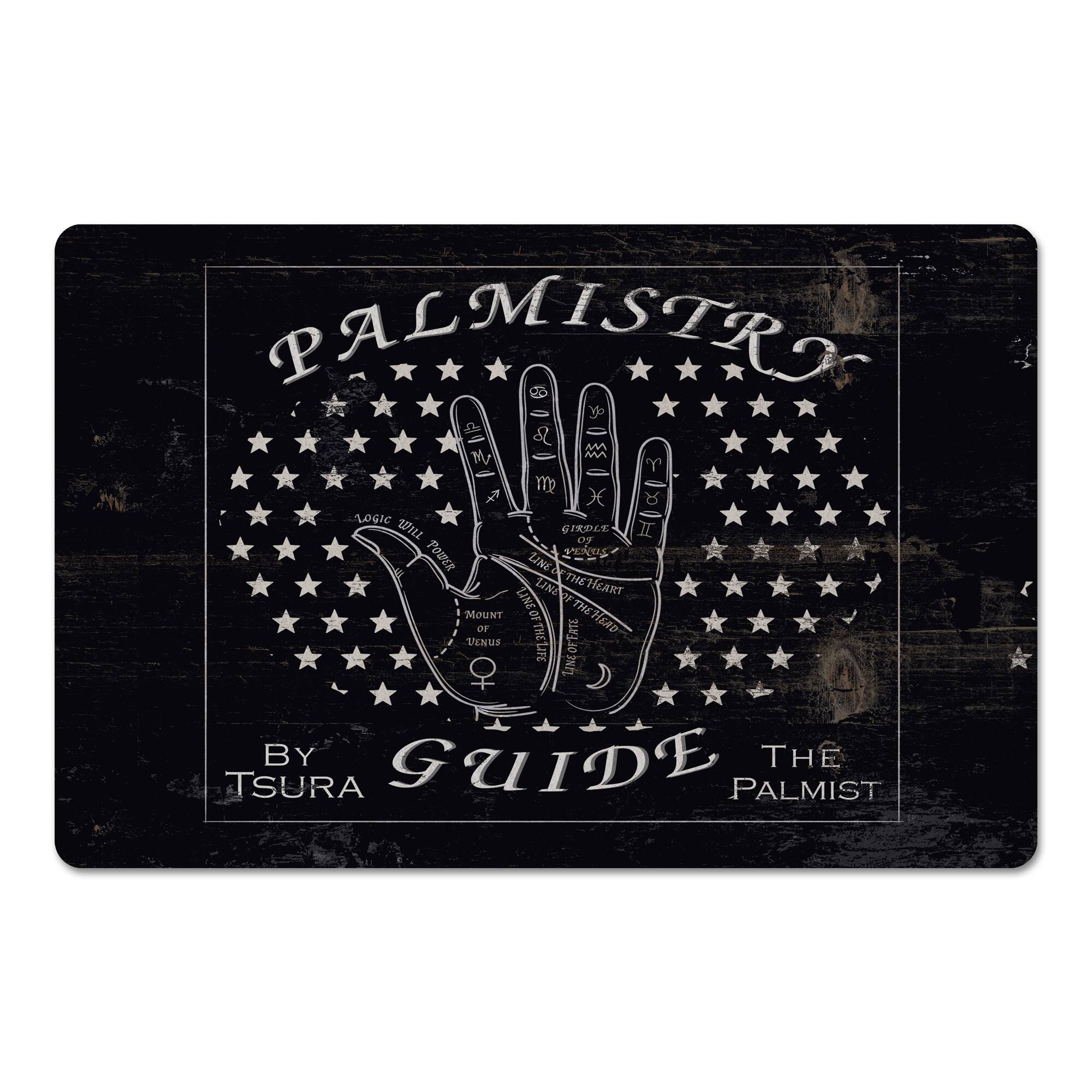 Palm Reading Guide 1 27" x 18" Floor Mat